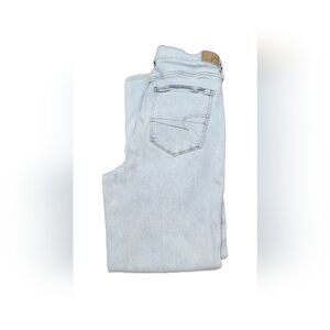 American Eagle Light Wash Women's Skinny Super Hi Rise Jegging Jeans Size 14